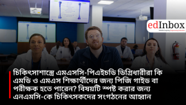 Can holders of MSc-PhD degrees in medical subjects serve as PG guides or examiners for MD and MS students? Medical associations urge the NMC to clarify the matter.