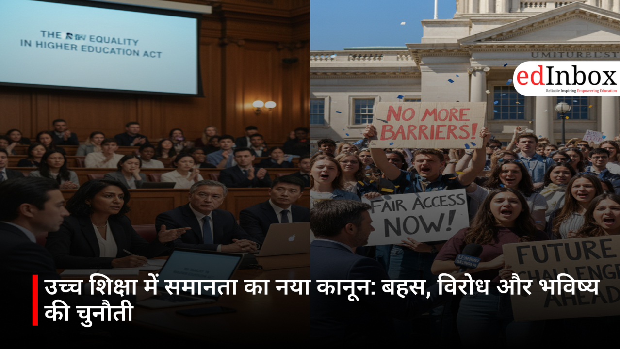 उच्च शिक्षा में समानता का नया कानून: बहस, विरोध और भविष्य की चुनौती
