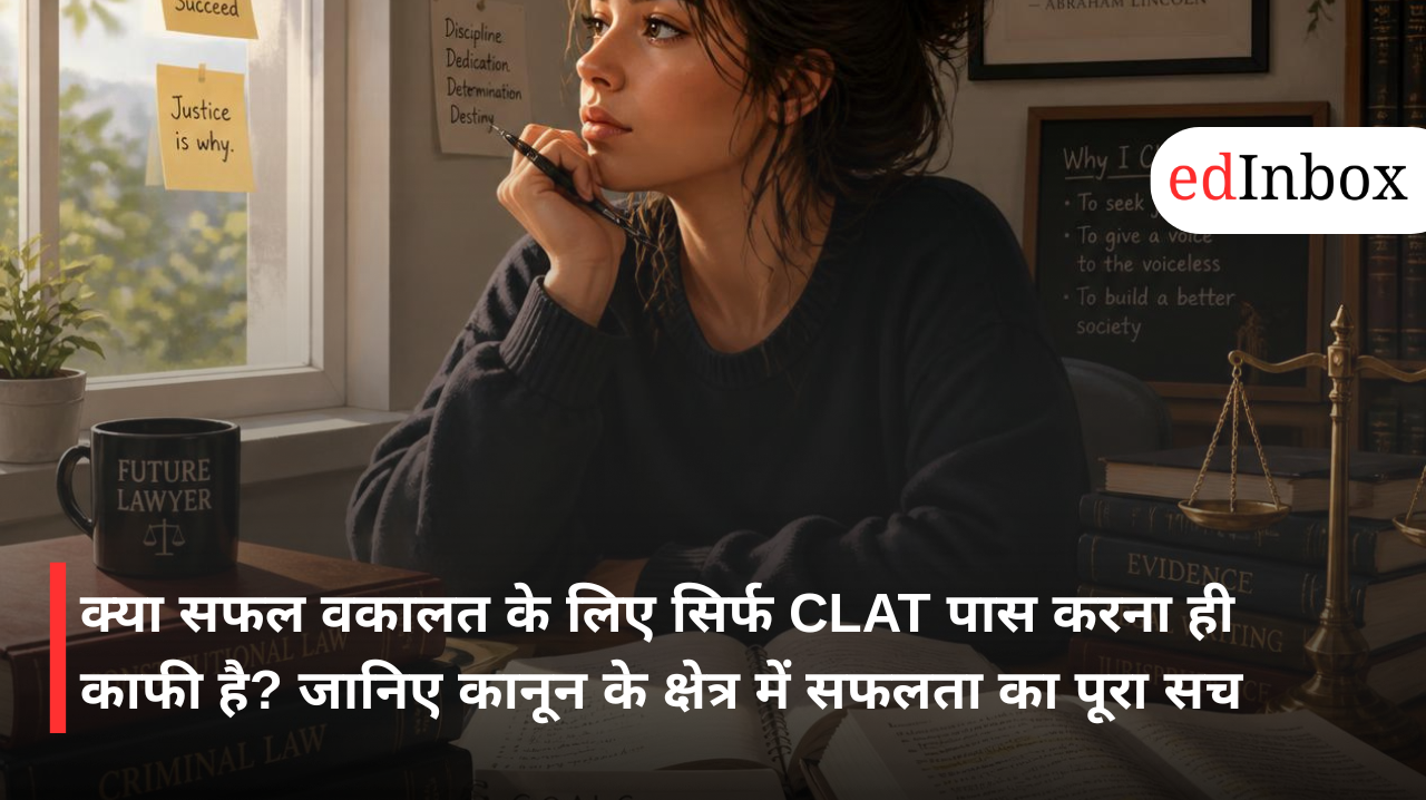 Is merely clearing CLAT enough for a successful legal career? Discover the whole truth about succeeding in the field of law