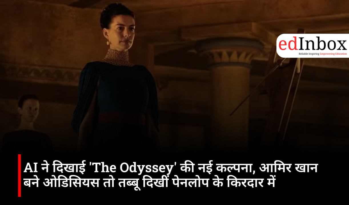 AI reimagines 'The Odyssey': Aamir Khan appears as Odysseus, while Tabu is seen in the role of Penelope