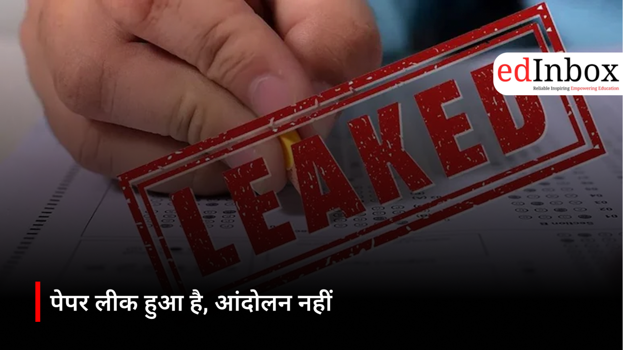 Paper Leak Happened, Not the Protest: Exam Integrity, Student Movement and the Politics of Misinformation in India