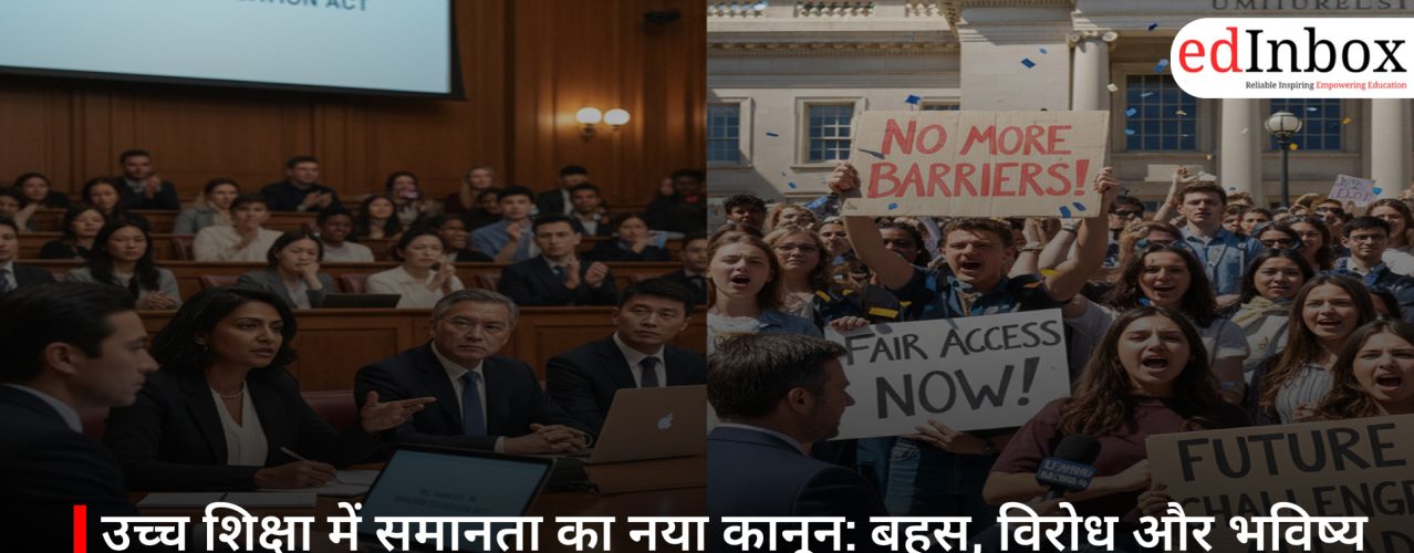उच्च शिक्षा में समानता का नया कानून: बहस, विरोध और भविष्य की चुनौती