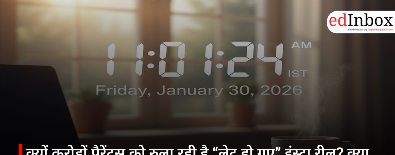 क्यों करोड़ों पैरेंट्स को रुला रही है “लेट हो गए” इंस्टा रील? क्या पढ़ाई की होड़ बच्चों की ले रही है जान?