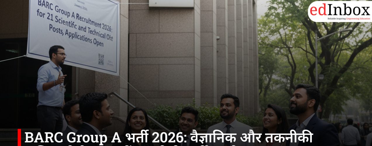 BARC Group A भर्ती 2026: वैज्ञानिक और तकनीकी अधिकारी के 21 पदों पर सीधी भर्ती, आवेदन शुरू