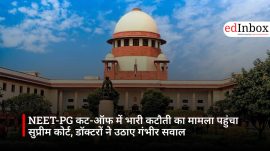 NEET-PG कट-ऑफ में भारी कटौती का मामला पहुंचा सुप्रीम कोर्ट, डॉक्टरों ने उठाए गंभीर सवाल