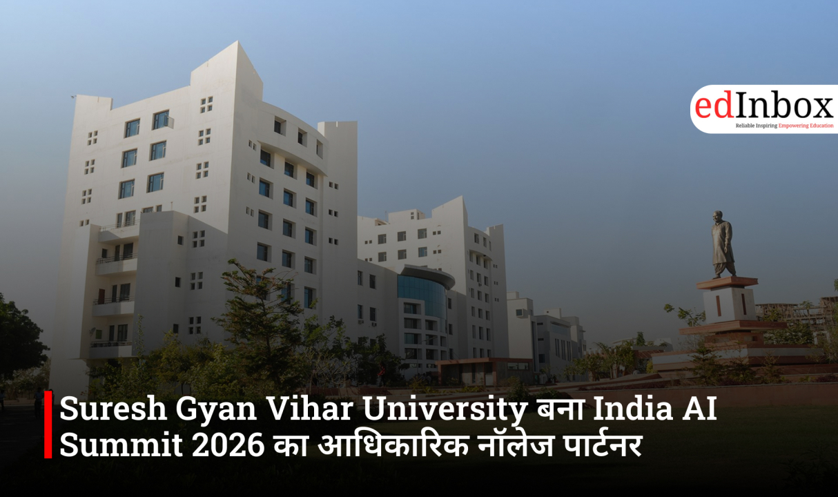 Suresh Gyan Vihar University बना India AI Summit 2026 का आधिकारिक नॉलेज पार्टनर