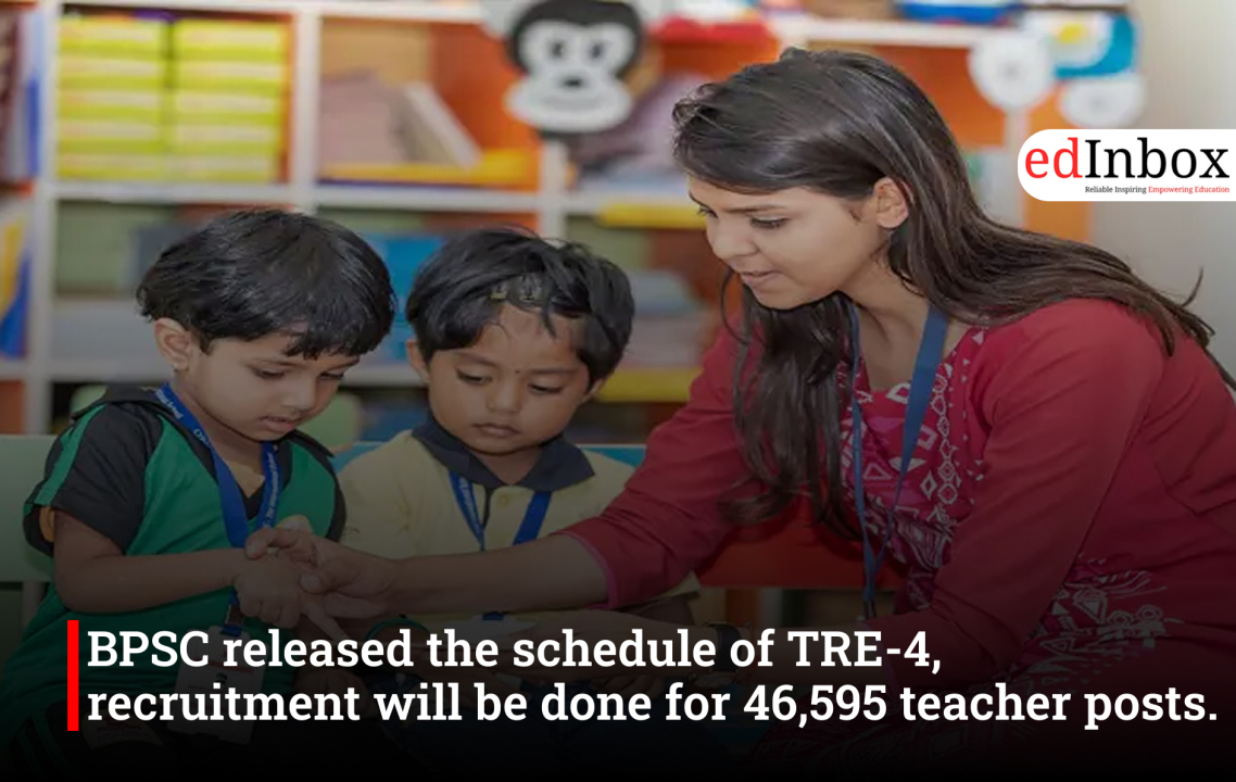 BPSC ने जारी किया TRE-4 का शेड्यूल, 46,595 शिक्षक पदों पर होगी भर्ती