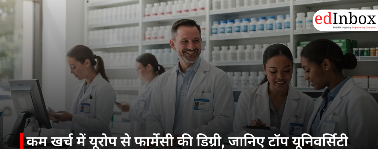 कम खर्च में यूरोप से फार्मेसी की डिग्री, जानिए टॉप यूनिवर्सिटी और एडमिशन प्रक्रिया