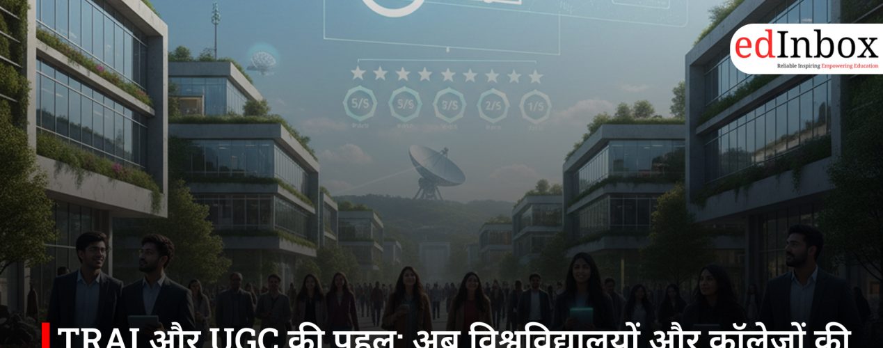 TRAI और UGC की पहल: अब विश्वविद्यालयों और कॉलेजों की डिजिटल कनेक्टिविटी को मिलेगी रेटिंग