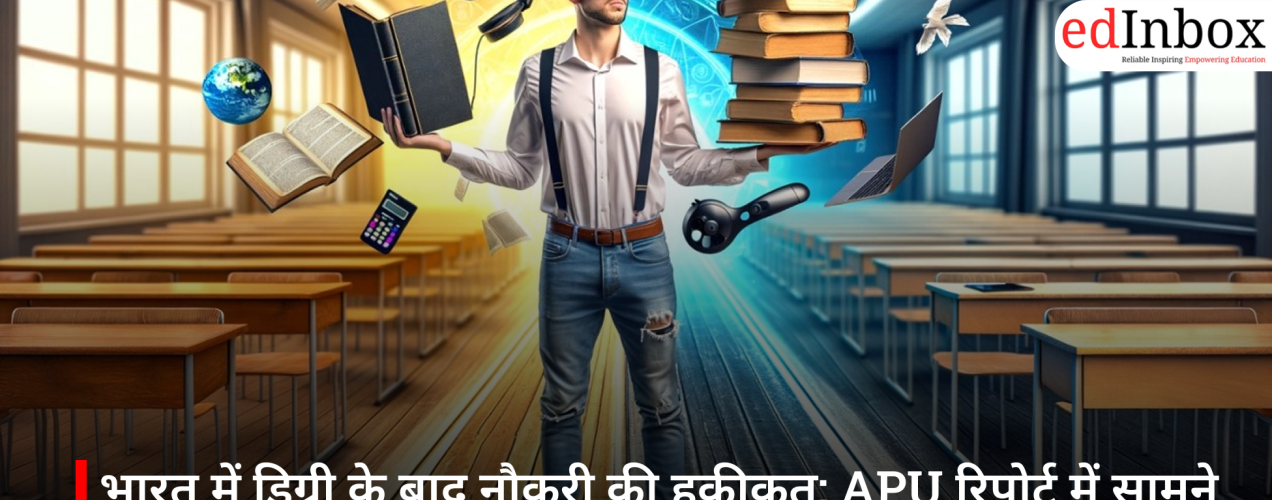 भारत में डिग्री के बाद नौकरी की हकीकत: APU रिपोर्ट में सामने आई बड़ी चुनौती