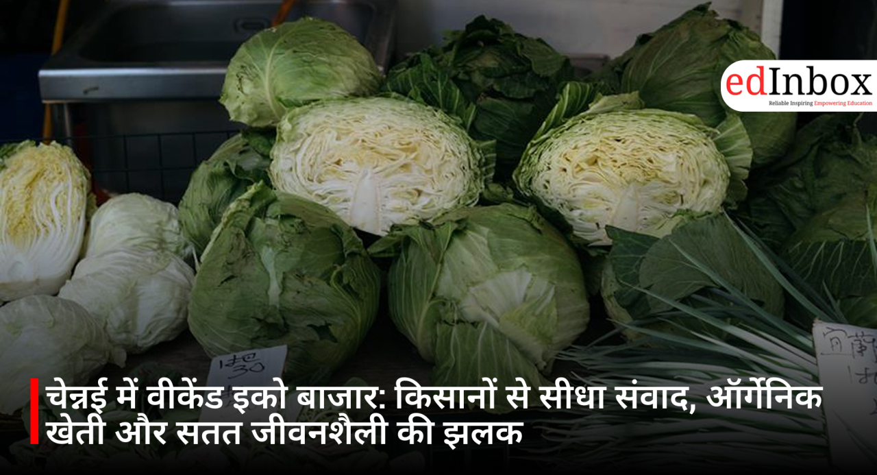 चेन्नई में वीकेंड इको बाजार: किसानों से सीधा संवाद, ऑर्गेनिक खेती और सतत जीवनशैली की झलक