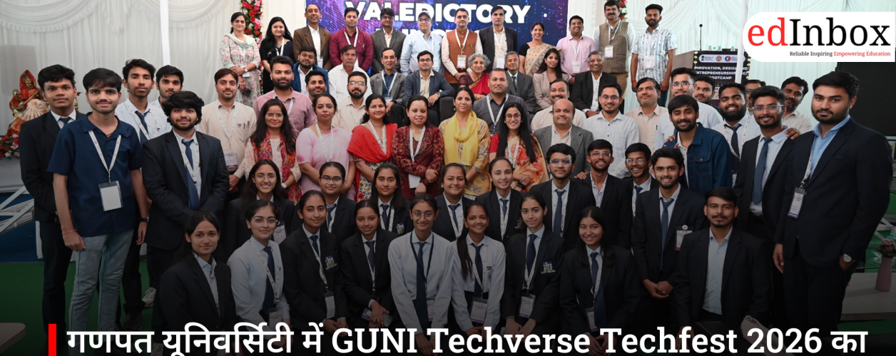 Ganpat University Hosts GUNI Techverse Techfest 2026; Students Showcase Innovation and Technical Talent