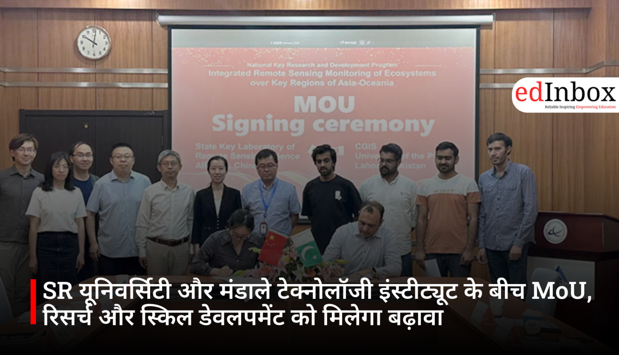 MoU Between SR University and Mandalay Technological University to Boost Research and Skill Development