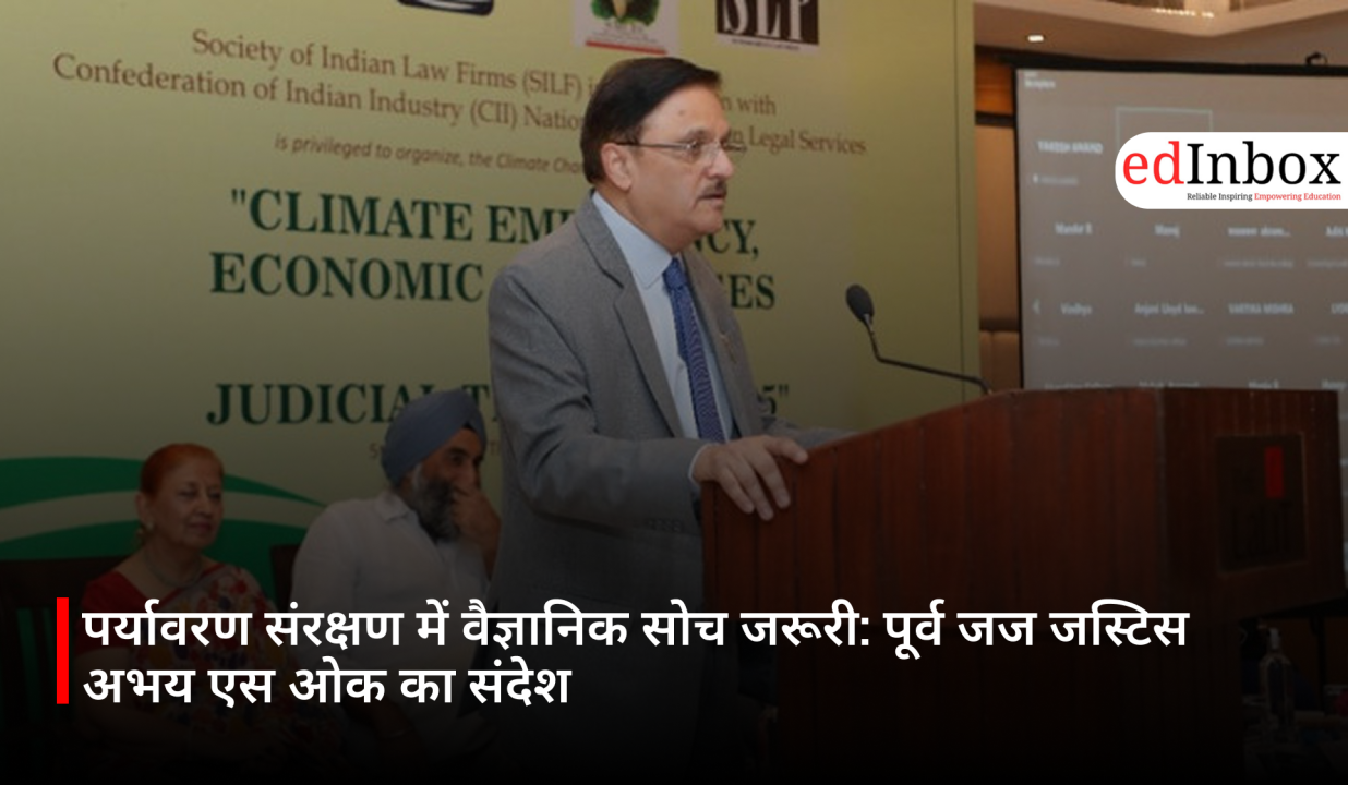 Scientific Temper Essential for Environmental Conservation: Message from Former Justice Abhay S. Oka
