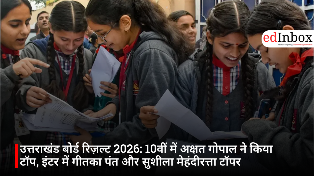 Uttarakhand Board Results 2026: Akshat Gopal Tops Class 10; Geetika Pant and Sushila Mehndiratta Are the Toppers in Intermediate