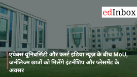 MoU Signed Between Apex University and First India News; Journalism Students to Gain Internship and Placement Opportunities