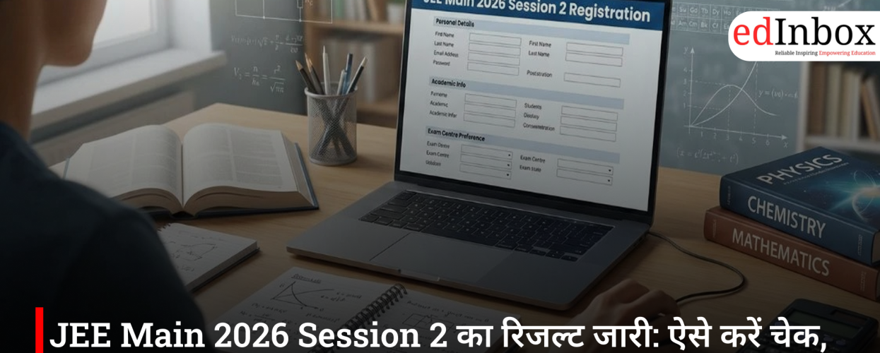 JEE Main 2026 Session 2 Results Released: Here’s How to Check and the Complete IIT Admission Process