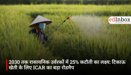 Target to Cut Chemical Fertilizers by 25% by 2030: ICAR’s Major Roadmap for Sustainable Agriculture
