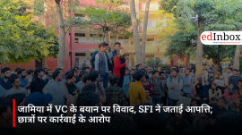 जामिया में VC के बयान पर विवाद, SFI ने जताई आपत्ति; छात्रों पर कार्रवाई के आरोप