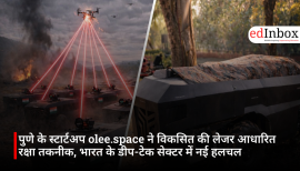 पुणे के स्टार्टअप olee.space ने विकसित की लेजर आधारित रक्षा तकनीक, भारत के डीप-टेक सेक्टर में नई हलचल