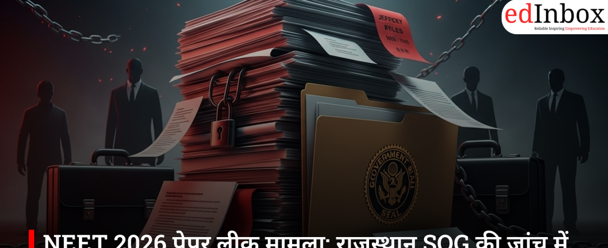 NEET 2026 पेपर लीक मामला: राजस्थान SOG की जांच में बड़े खुलासे, 600 नंबर तक के सवाल पहले पहुंचने का दावा