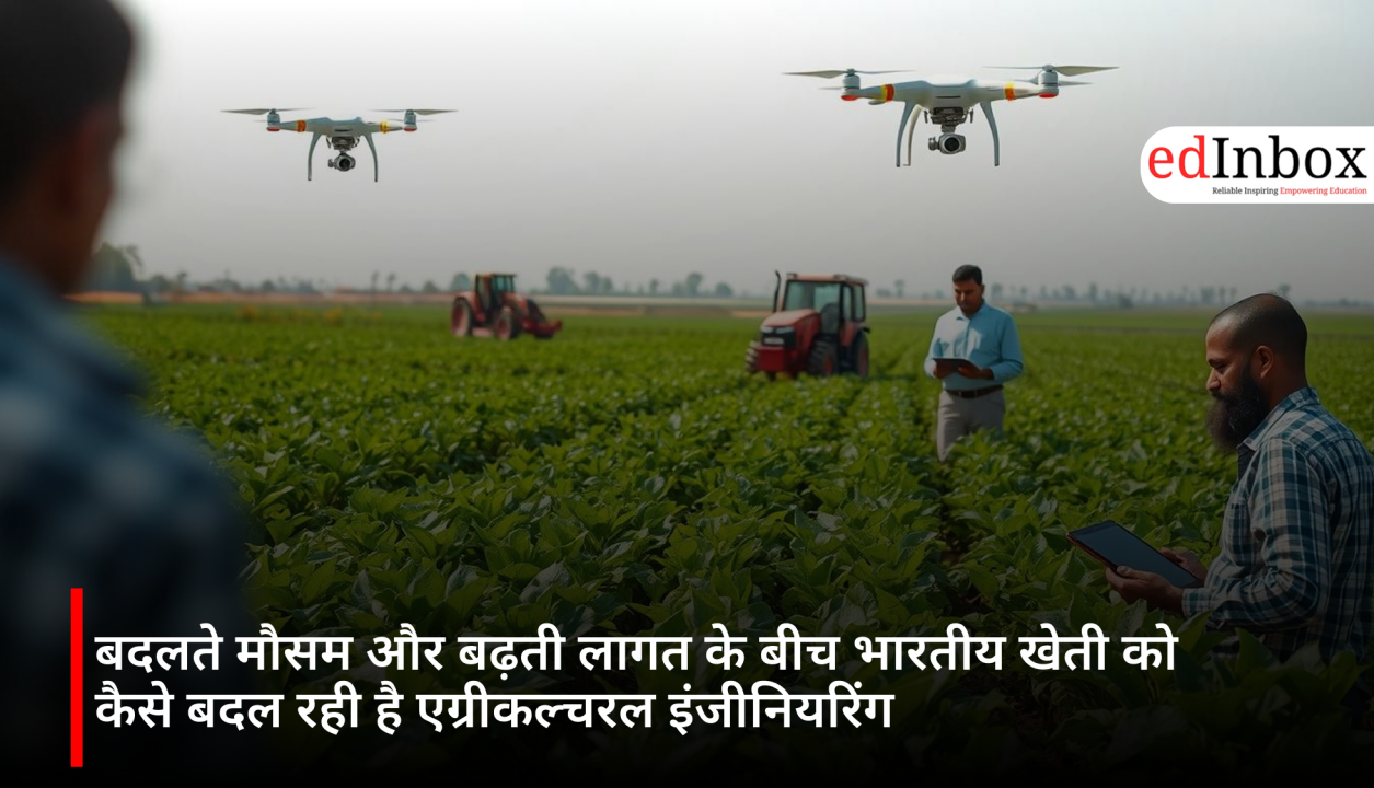 बदलते मौसम और बढ़ती लागत के बीच भारतीय खेती को कैसे बदल रही है एग्रीकल्चरल इंजीनियरिंग