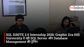 SQL IGNITE 2.0 Internship 2026: Graphic Era Hill University दे रही SQL Server और Database Management की ट्रेनिंग
