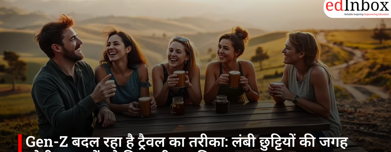 Gen-Z बदल रहा है ट्रैवल का तरीका: लंबी छुट्टियों की जगह छोटी यात्राओं को मिल रही प्राथमिकता