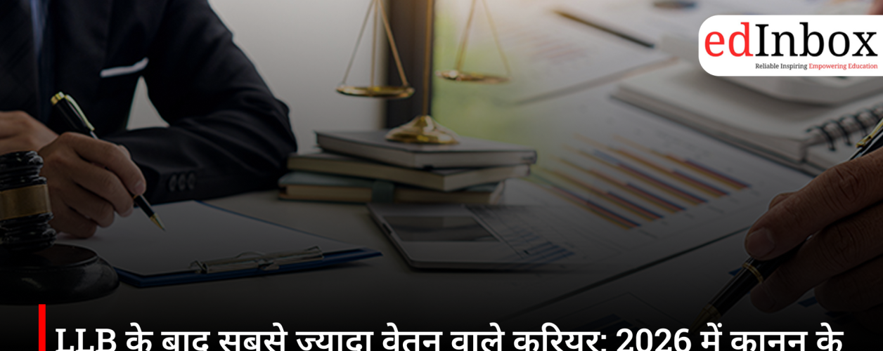 LLB के बाद सबसे ज्यादा वेतन वाले करियर: 2026 में कानून के क्षेत्र में कहां हैं बेहतरीन अवसर?