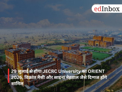 JECRC University's 'ORIENT 2026' to begin on July 29; prominent figures like Vikrant Massey and Saina Nehwal to participate