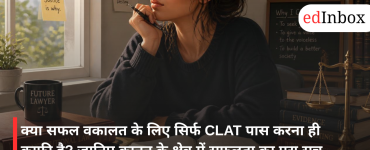 Is merely clearing CLAT enough for a successful legal career? Discover the whole truth about succeeding in the field of law