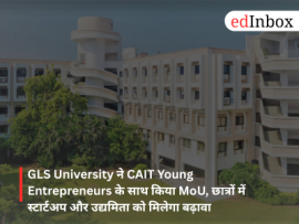 GLS University signs MoU with CAIT Young Entrepreneurs; to boost startups and entrepreneurship among students