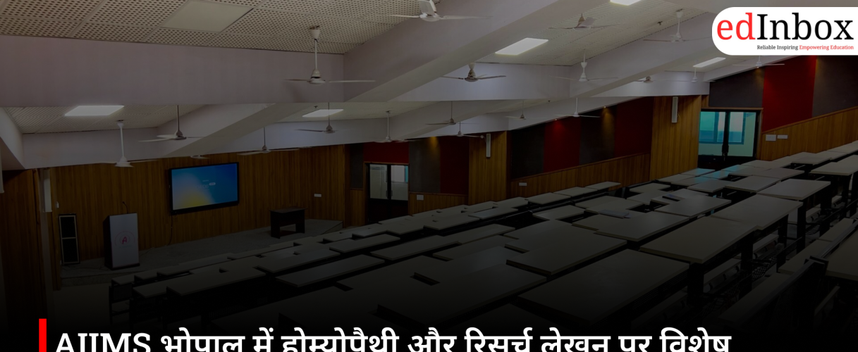 Special Lecture at AIIMS Bhopal on Homeopathy and Research Writing; Discussion Held on Potential Treatments for ALS/MND