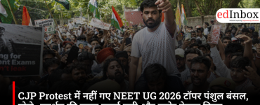 NEET UG 2026 topper Panshul Bansal did not attend the CJP protest; says, "I chose studying over protesting and improved my score