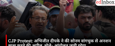 CJP Protest: Abhijit Deepke appeals to Sonam Wangchuk to end his hunger strike; says the movement will continue