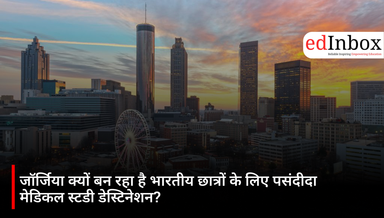 Why is Georgia becoming a preferred medical study destination for Indian students?