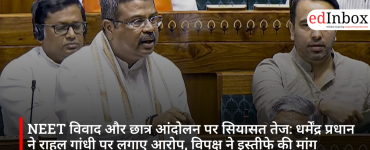 NEET Row Sparks Political Clash: Dharmendra Pradhan Accuses Rahul Gandhi of Using Students for Politics