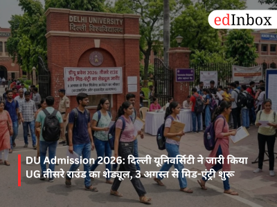 DU Admission 2026: Delhi University Opens Mid-Entry Window, Releases UG Round 3 Admission Schedule