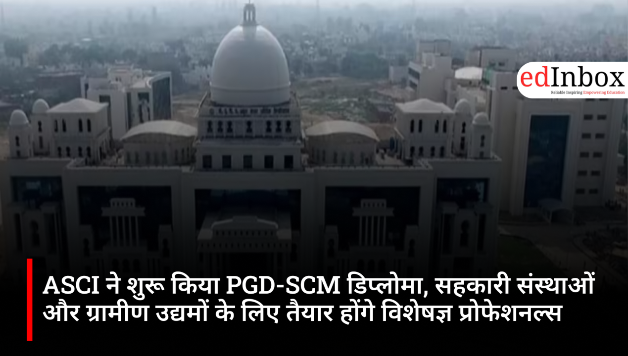ASCI Launches PGD-SCM Diploma: New Career Opportunities in Cooperatives and Rural Enterprises