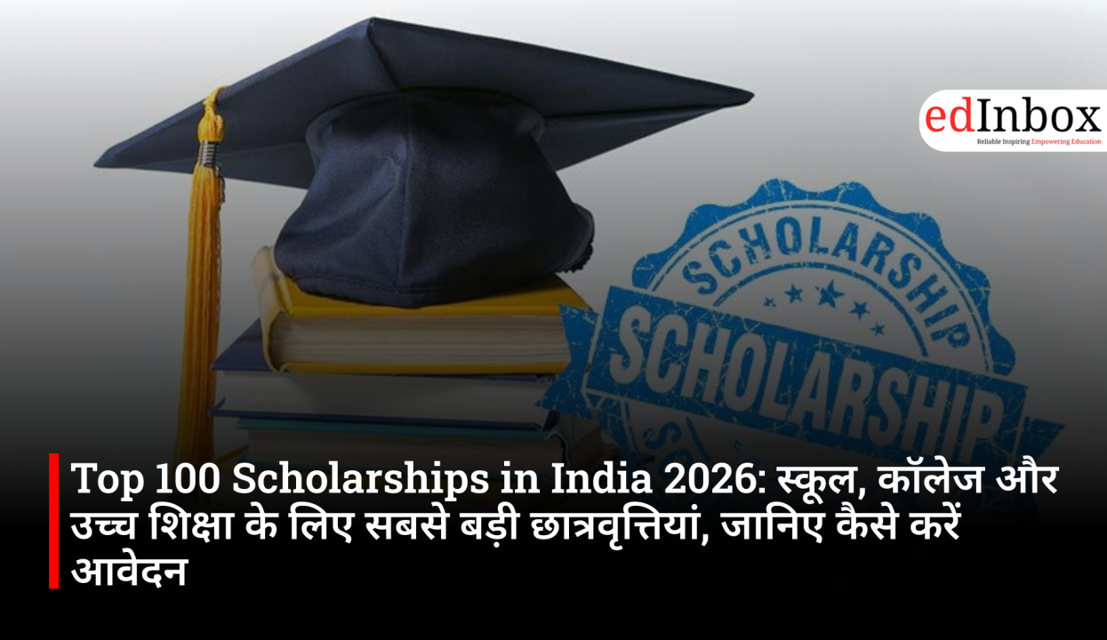 Top 100 Scholarships in India 2026: Complete Guide for School, College and University Students