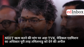 TVK Reiterates Demand to Abolish NEET, Seeks Full State Control Over Medical Admissions in Tamil Nadu