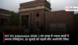 DU UG Admission 2026: Over 1.90 lakh students have registered; first seat allotment list on July 16