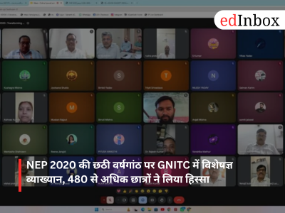Expert lecture at GNITC on the 6th anniversary of NEP 2020; over 480 students participated