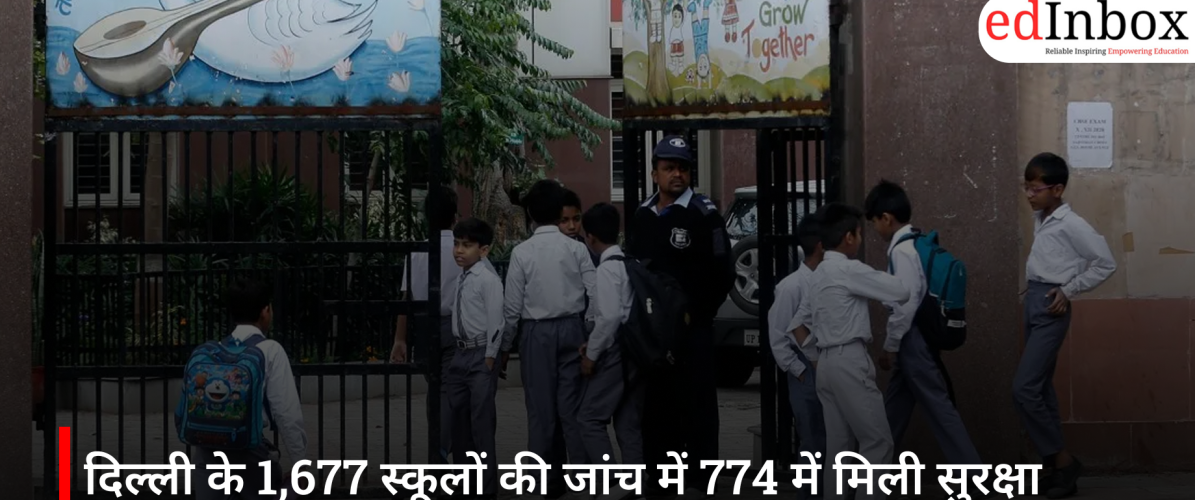 Safety lapses found in 774 out of 1,677 Delhi schools inspected; highest number of deficiencies in private schools