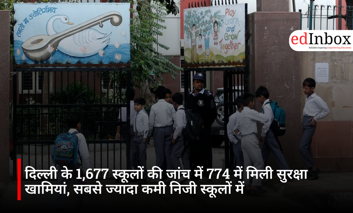 Safety lapses found in 774 out of 1,677 Delhi schools inspected; highest number of deficiencies in private schools
