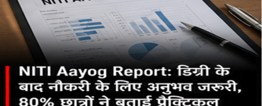 NITI Aayog Report: 80% Higher Education Students Cite Lack of Practical Experience and Industry Exposure