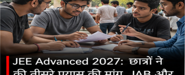JEE Advanced 2027: Students Demand Third Attempt, Seek Review of Existing Eligibility Rules