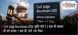 Supreme Court Reduces Civil Judge Practice Requirement From 3 Years to 1 Year