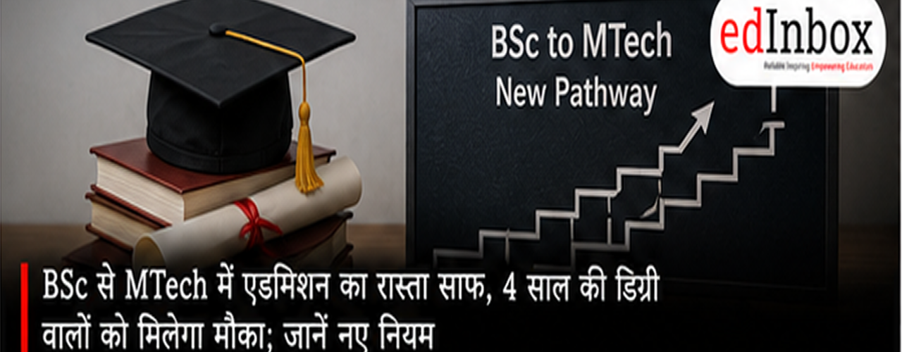 4-Year BSc Students Can Pursue MTech: Eligibility, Rules and Admission Options Explained
