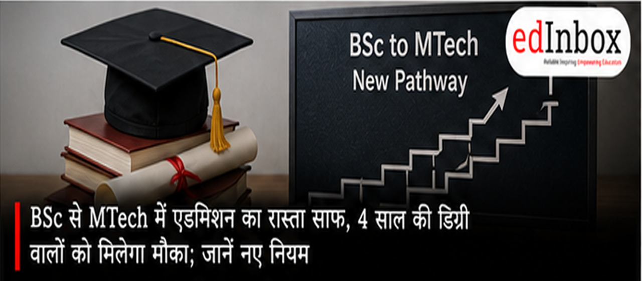 4-Year BSc Students Can Pursue MTech: Eligibility, Rules and Admission Options Explained